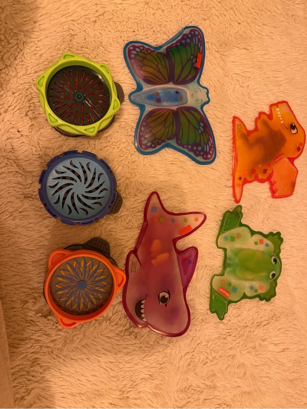 Fisher-Price sensory bright toys